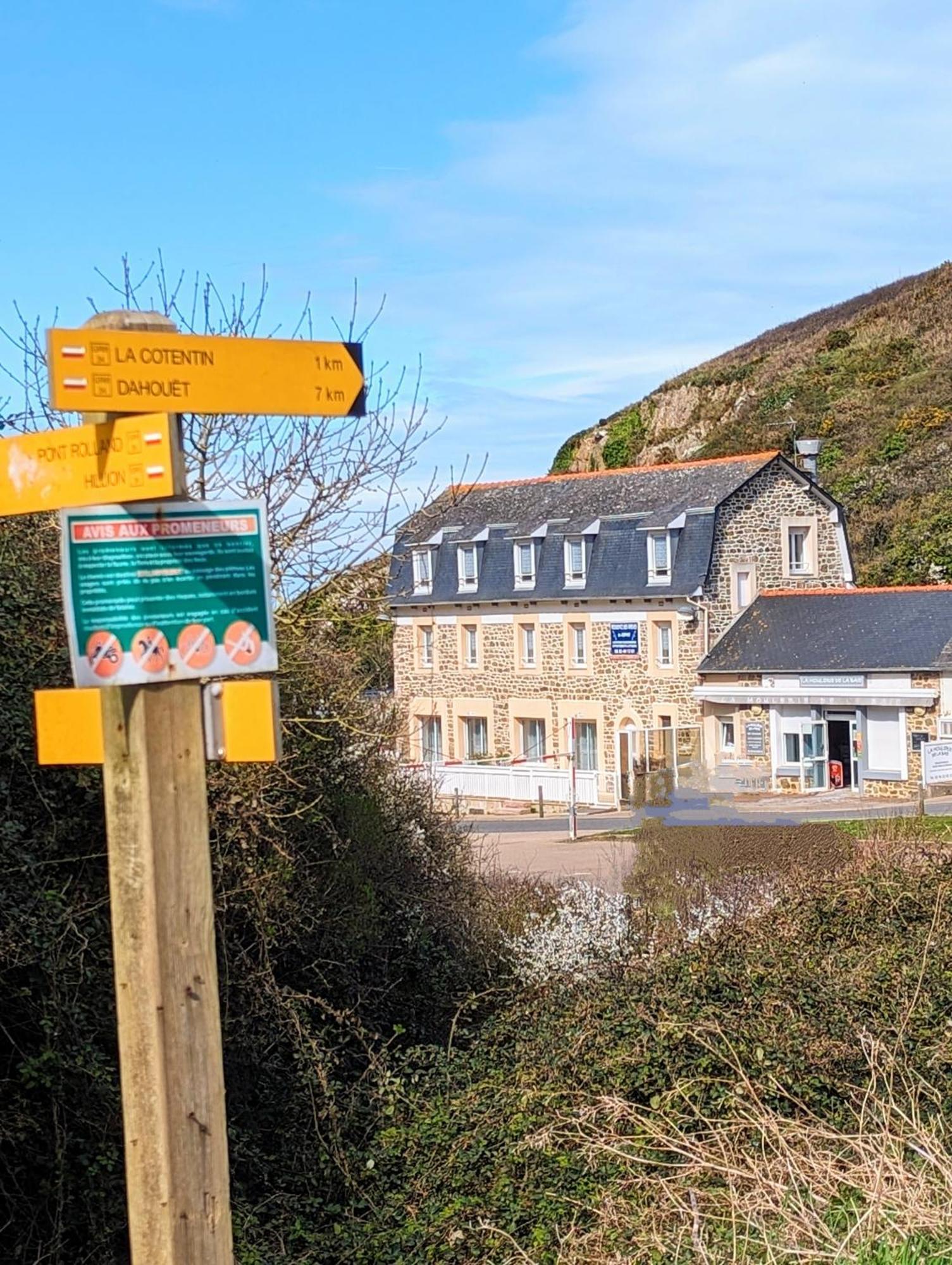 Appart Vue Mer-Au Pied Du Chemin De Randonnee " Bassan" Planguenoual Bagian luar foto