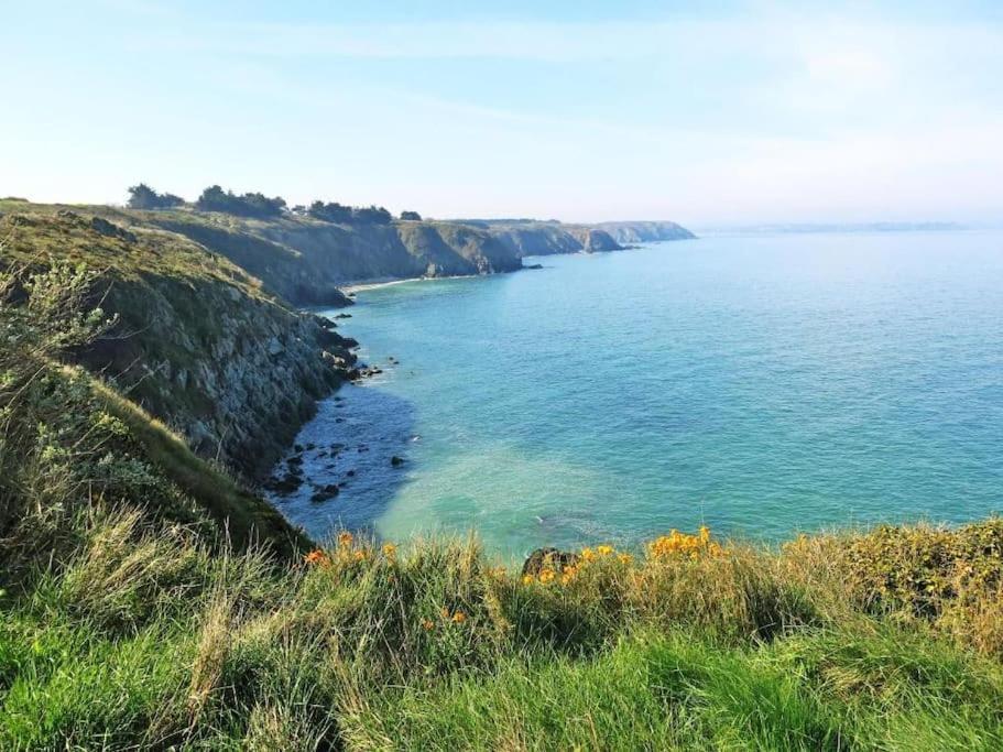 Appart Vue Mer-Au Pied Du Chemin De Randonnee " Bassan" Planguenoual Bagian luar foto